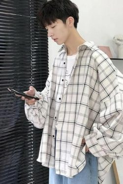 Kehlani Casual Plaid Shirt - Y2K Summer Grunge, 90S Retro, Y2K Party & Club Outfits