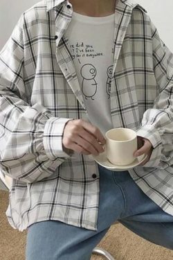 Kehlani Casual Plaid Shirt - Y2K Summer Grunge, 90S Retro, Y2K Party & Club Outfits