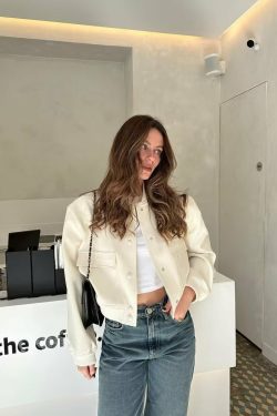 Kennedi Jacket - Y2K Summer Grunge, 90S Retro, Pastel Goth, Y2K Club & Party Outfits