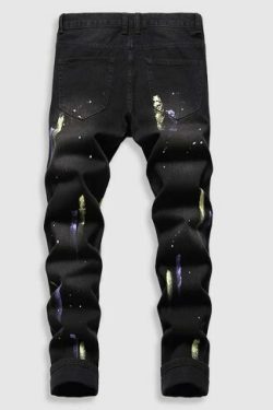 Kimberly Ripped Denim Jeans - Y2K Summer, 90S Grunge, Retro Style, Y2K Club & Party Outfits