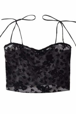 Kinsley Crop Top - Y2K Summer Grunge, 90S Retro, Pastel Goth, Y2K Party & Club Out