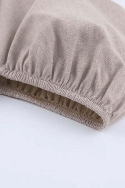 Klara Linen Dress - Y2K Summer Outfit, 90S Fashion, Grunge, Retro Style, Pastel Goth