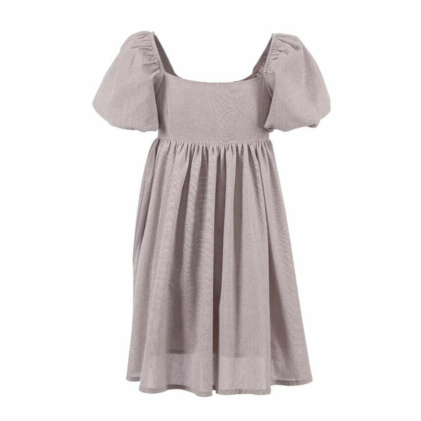 Klara Linen Dress - Y2K Summer Outfit, 90S Fashion, Grunge, Retro Style, Pastel Goth Klara Linen Dress - Y2K Summer Outfit, 90S Fashion, Grunge, Retro Style, Pastel Goth