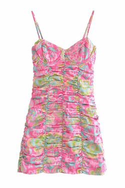 Laura Mini Dress - Y2K Summer Grunge Outfit, 90S Fashion, Retro Style, Y2K Party & Club Look