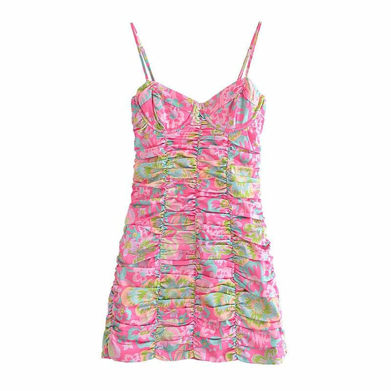 Laura Mini Dress - Y2K Summer Grunge Outfit, 90S Fashion, Retro Style, Y2K Party & Club Look Laura Mini Dress - Y2K Summer Grunge Outfit, 90S Fashion, Retro Style, Y2K Party & Club Look