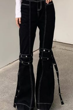 Layla Baggy Jeans - Y2K Summer & 90S Grunge Fashion, Retro Hip Hop, Y2K Club & Party Outfits