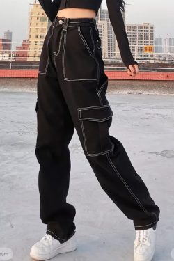 Layla Baggy Jeans - Y2K Summer & 90S Grunge Fashion, Retro Hip Hop, Y2K Club & Party Outfits