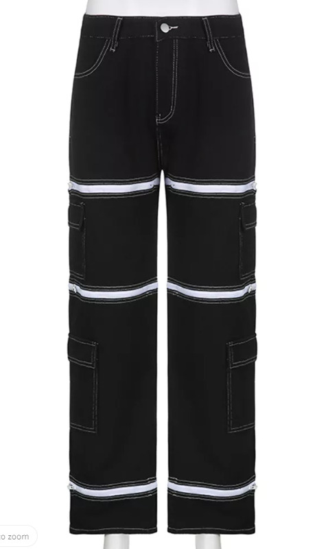 Layla Baggy Jeans - Y2K Summer & 90S Grunge Fashion, Retro Hip Hop, Y2K Club & Party Outfits Layla Baggy Jeans - Y2K Summer & 90S Grunge Fashion, Retro Hip Hop, Y2K Club & Party Outfits