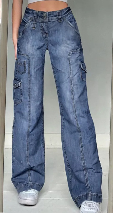 Layla Baggy Jeans - Y2K Summer & 90S Grunge Fashion, Retro Hip Hop, Y2K Club & Party Outfits Layla Baggy Jeans - Y2K Summer & 90S Grunge Fashion, Retro Hip Hop, Y2K Club & Party Outfits