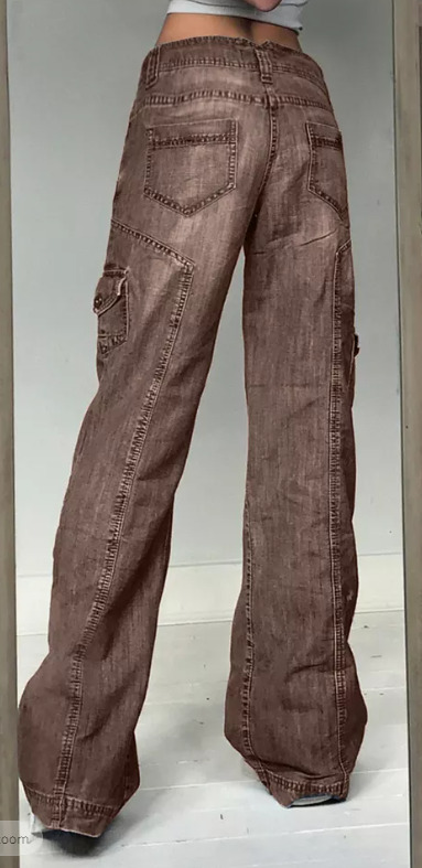 Layla Baggy Jeans - Y2K Summer & 90S Grunge Fashion, Retro Hip Hop, Y2K Club & Party Outfits Layla Baggy Jeans - Y2K Summer & 90S Grunge Fashion, Retro Hip Hop, Y2K Club & Party Outfits