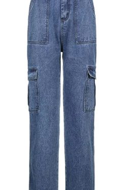 Layla Baggy Jeans - Y2K Summer & 90S Grunge Fashion, Retro Hip Hop, Y2K Club & Party Outfits