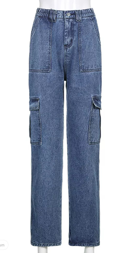 Layla Baggy Jeans - Y2K Summer & 90S Grunge Fashion, Retro Hip Hop, Y2K Club & Party Outfits Layla Baggy Jeans - Y2K Summer & 90S Grunge Fashion, Retro Hip Hop, Y2K Club & Party Outfits