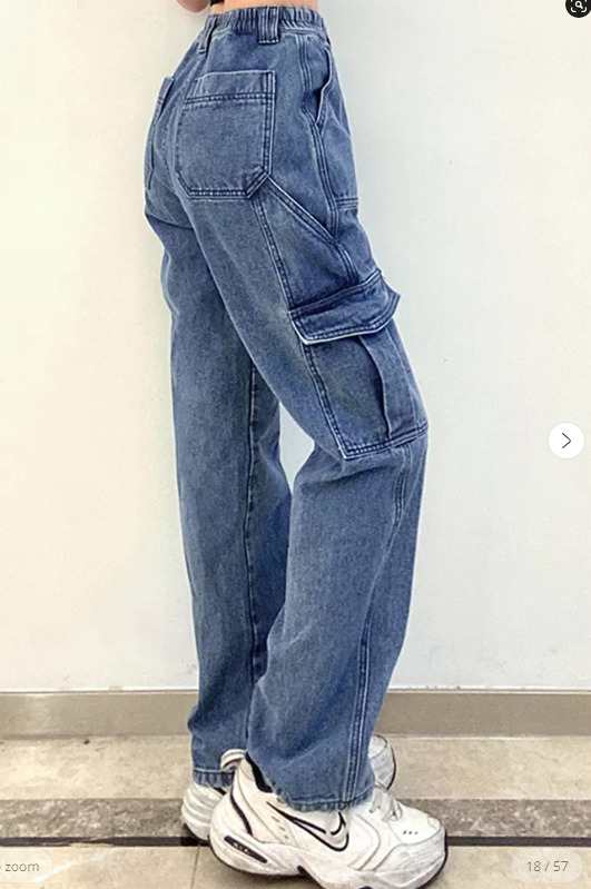 Layla Baggy Jeans - Y2K Summer & 90S Grunge Fashion, Retro Hip Hop, Y2K Club & Party Outfits Layla Baggy Jeans - Y2K Summer & 90S Grunge Fashion, Retro Hip Hop, Y2K Club & Party Outfits