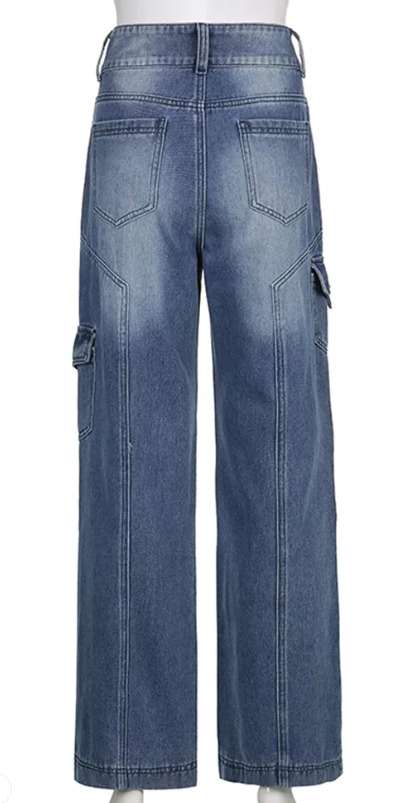 Layla Baggy Jeans - Y2K Summer & 90S Grunge Fashion, Retro Hip Hop, Y2K Club & Party Outfits Layla Baggy Jeans - Y2K Summer & 90S Grunge Fashion, Retro Hip Hop, Y2K Club & Party Outfits