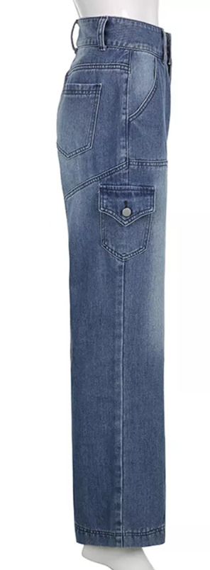 Layla Baggy Jeans - Y2K Summer & 90S Grunge Fashion, Retro Hip Hop, Y2K Club & Party Outfits Layla Baggy Jeans - Y2K Summer & 90S Grunge Fashion, Retro Hip Hop, Y2K Club & Party Outfits