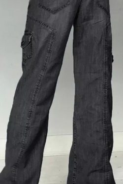 Layla Baggy Jeans - Y2K Summer & 90S Grunge Fashion, Retro Hip Hop, Y2K Club & Party Outfits