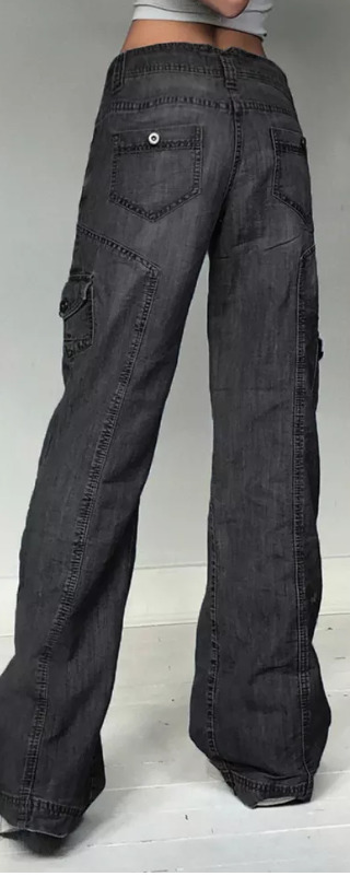 Layla Baggy Jeans - Y2K Summer & 90S Grunge Fashion, Retro Hip Hop, Y2K Club & Party Outfits Layla Baggy Jeans - Y2K Summer & 90S Grunge Fashion, Retro Hip Hop, Y2K Club & Party Outfits