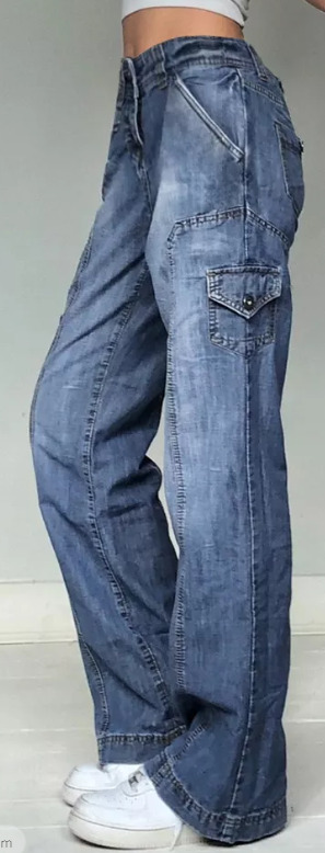 Layla Baggy Jeans - Y2K Summer & 90S Grunge Fashion, Retro Hip Hop, Y2K Club & Party Outfits Layla Baggy Jeans - Y2K Summer & 90S Grunge Fashion, Retro Hip Hop, Y2K Club & Party Outfits