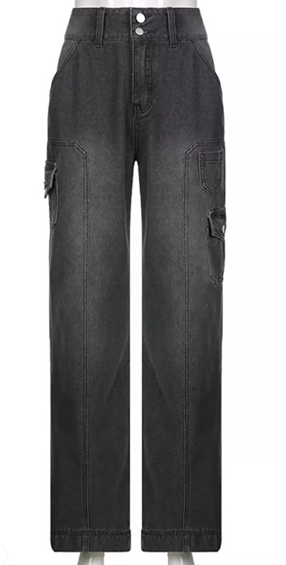 Layla Baggy Jeans - Y2K Summer & 90S Grunge Fashion, Retro Hip Hop, Y2K Club & Party Outfits Layla Baggy Jeans - Y2K Summer & 90S Grunge Fashion, Retro Hip Hop, Y2K Club & Party Outfits