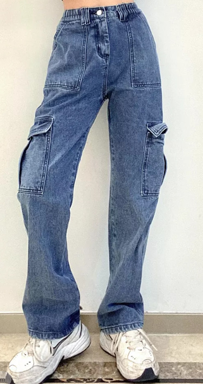 Layla Baggy Jeans - Y2K Summer & 90S Grunge Fashion, Retro Hip Hop, Y2K Club & Party Outfits Layla Baggy Jeans - Y2K Summer & 90S Grunge Fashion, Retro Hip Hop, Y2K Club & Party Outfits