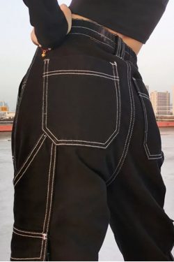 Layla Baggy Jeans - Y2K Summer & 90S Grunge Fashion, Retro Hip Hop, Y2K Club & Party Outfits