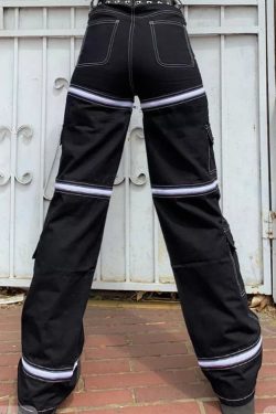 Layla Baggy Jeans - Y2K Summer & 90S Grunge Fashion, Retro Hip Hop, Y2K Club & Party Outfits