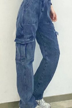 Layla Baggy Jeans - Y2K Summer & 90S Grunge Fashion, Retro Hip Hop, Y2K Club & Party Outfits