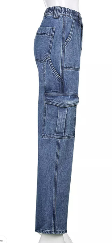 Layla Baggy Jeans - Y2K Summer & 90S Grunge Fashion, Retro Hip Hop, Y2K Club & Party Outfits Layla Baggy Jeans - Y2K Summer & 90S Grunge Fashion, Retro Hip Hop, Y2K Club & Party Outfits