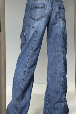 Layla Baggy Jeans - Y2K Summer & 90S Grunge Fashion, Retro Hip Hop, Y2K Club & Party Outfits