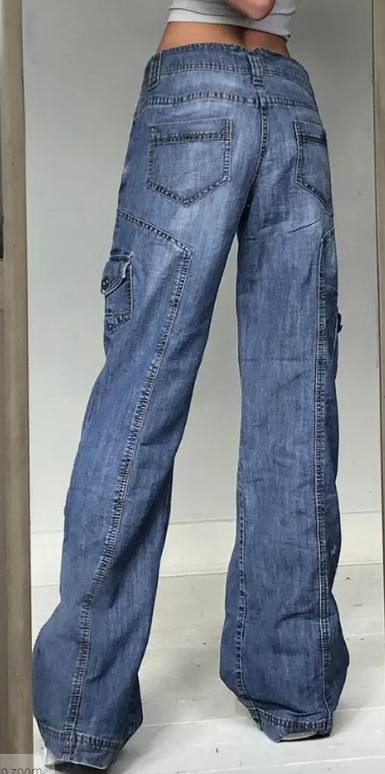 Layla Baggy Jeans - Y2K Summer & 90S Grunge Fashion, Retro Hip Hop, Y2K Club & Party Outfits Layla Baggy Jeans - Y2K Summer & 90S Grunge Fashion, Retro Hip Hop, Y2K Club & Party Outfits