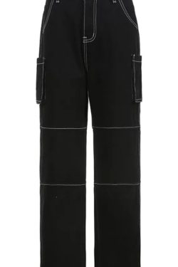 Layla Baggy Jeans - Y2K Summer & 90S Grunge Fashion, Retro Hip Hop, Y2K Club & Party Outfits