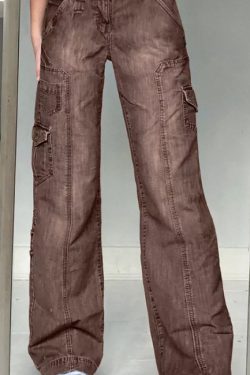 Layla Baggy Jeans - Y2K Summer & 90S Grunge Fashion, Retro Hip Hop, Y2K Club & Party Outfits