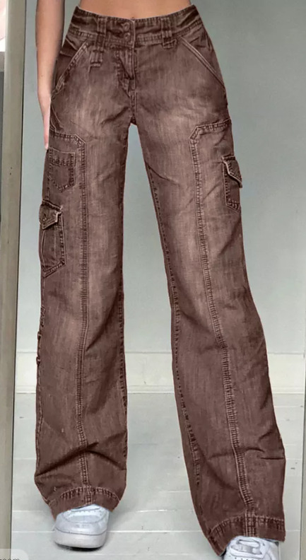 Layla Baggy Jeans - Y2K Summer & 90S Grunge Fashion, Retro Hip Hop, Y2K Club & Party Outfits Layla Baggy Jeans - Y2K Summer & 90S Grunge Fashion, Retro Hip Hop, Y2K Club & Party Outfits