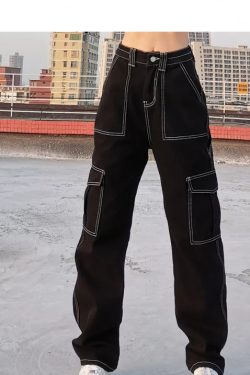 Layla Baggy Jeans - Y2K Summer & 90S Grunge Fashion, Retro Hip Hop, Y2K Club & Party Outfits