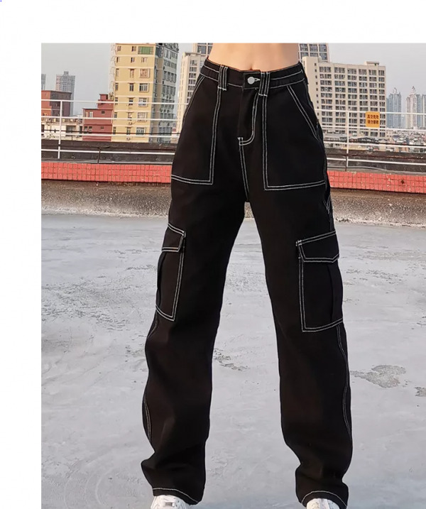 Layla Baggy Jeans - Y2K Summer & 90S Grunge Fashion, Retro Hip Hop, Y2K Club & Party Outfits Layla Baggy Jeans - Y2K Summer & 90S Grunge Fashion, Retro Hip Hop, Y2K Club & Party Outfits