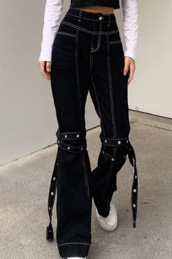 Layla Baggy Jeans - Y2K Summer & 90S Grunge Fashion, Retro Hip Hop, Y2K Club & Party Outfits