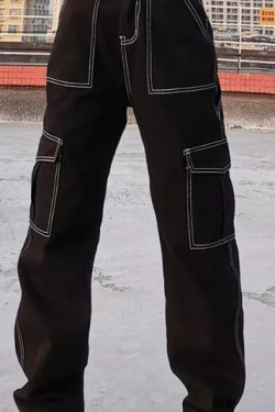 Layla Baggy Jeans - Y2K Summer & 90S Grunge Fashion, Retro Hip Hop, Y2K Club & Party Outfits