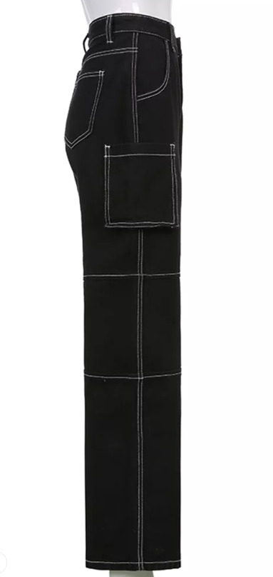 Layla Baggy Jeans - Y2K Summer & 90S Grunge Fashion, Retro Hip Hop, Y2K Club & Party Outfits Layla Baggy Jeans - Y2K Summer & 90S Grunge Fashion, Retro Hip Hop, Y2K Club & Party Outfits