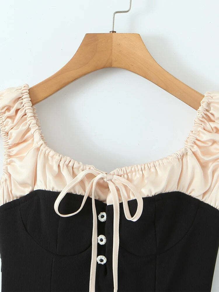 Lena Mini Dress - Y2K Summer Grunge Outfit, 90S Fashion, Retro Style, Y2K Party & Club Look Lena Mini Dress - Y2K Summer Grunge Outfit, 90S Fashion, Retro Style, Y2K Party & Club Look