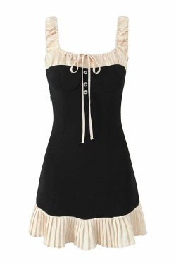 Lena Mini Dress - Y2K Summer Grunge Outfit, 90S Fashion, Retro Style, Y2K Party & Club Look