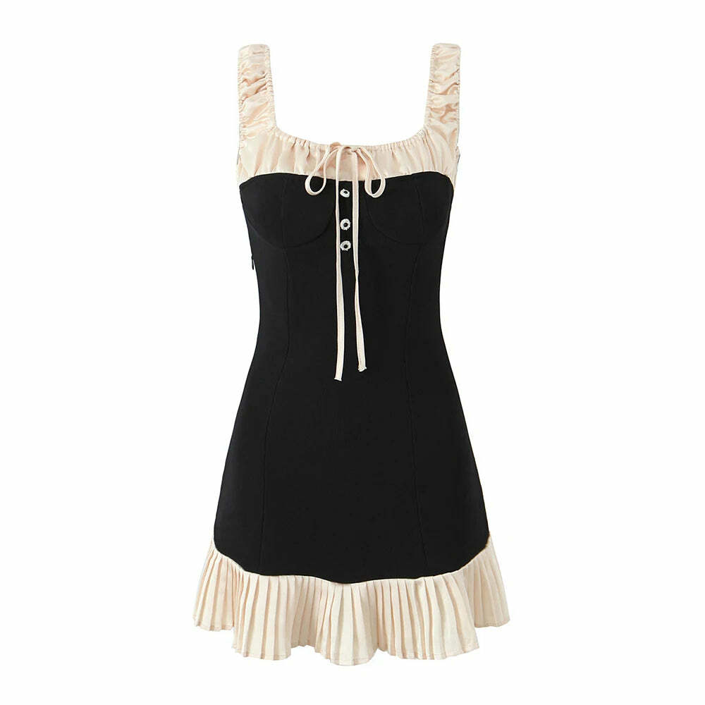 Lena Mini Dress - Y2K Summer Grunge Outfit, 90S Fashion, Retro Style, Y2K Party & Club Look Lena Mini Dress - Y2K Summer Grunge Outfit, 90S Fashion, Retro Style, Y2K Party & Club Look