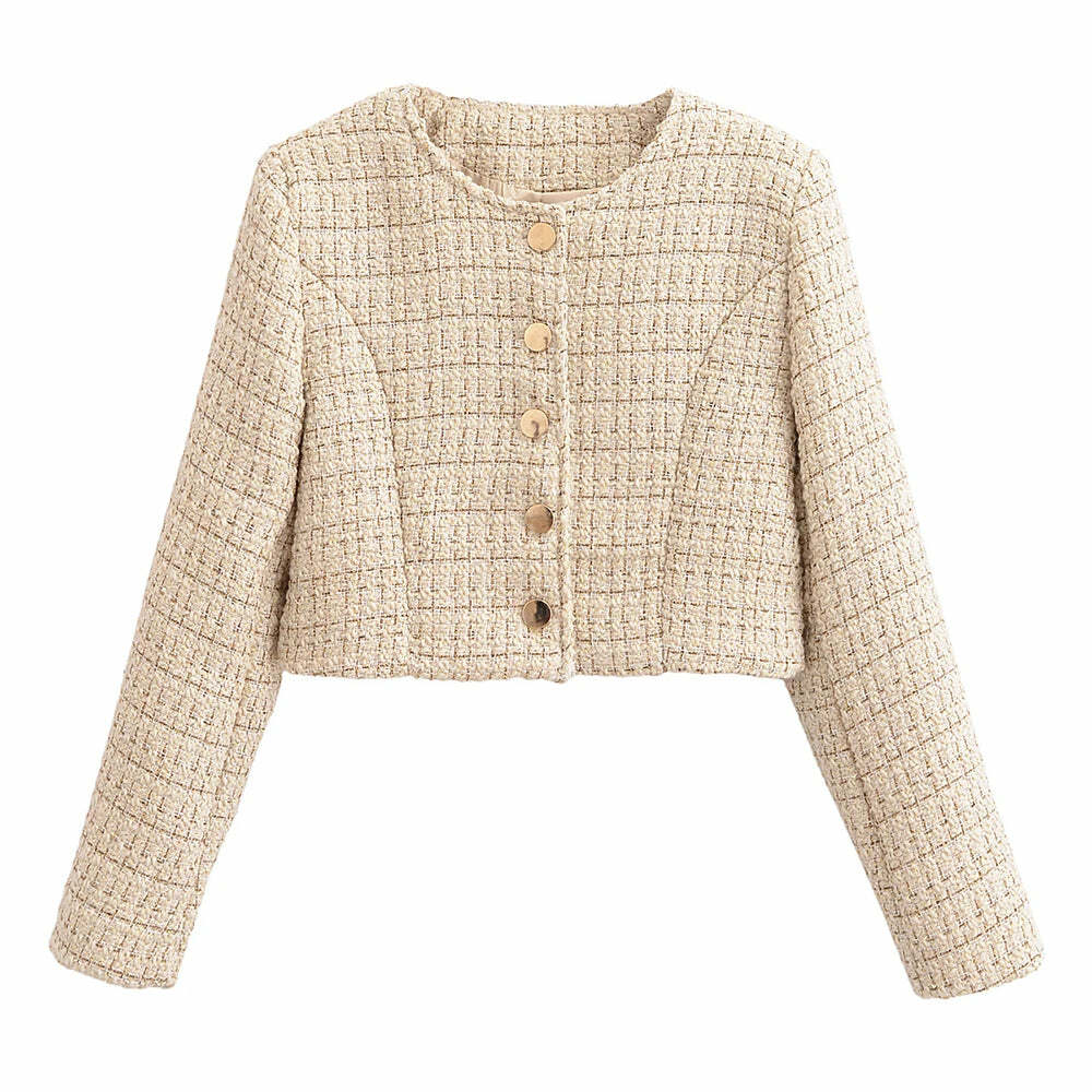 Leni Short Jacket - Y2K Summer Grunge, 90S Retro, Pastel Goth, Y2K Club & Party Outfits Leni Short Jacket - Y2K Summer Grunge, 90S Retro, Pastel Goth, Y2K Club & Party Outfits