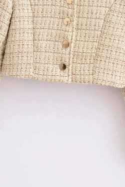 Leni Short Jacket - Y2K Summer Grunge, 90S Retro, Pastel Goth, Y2K Club & Party Outfits