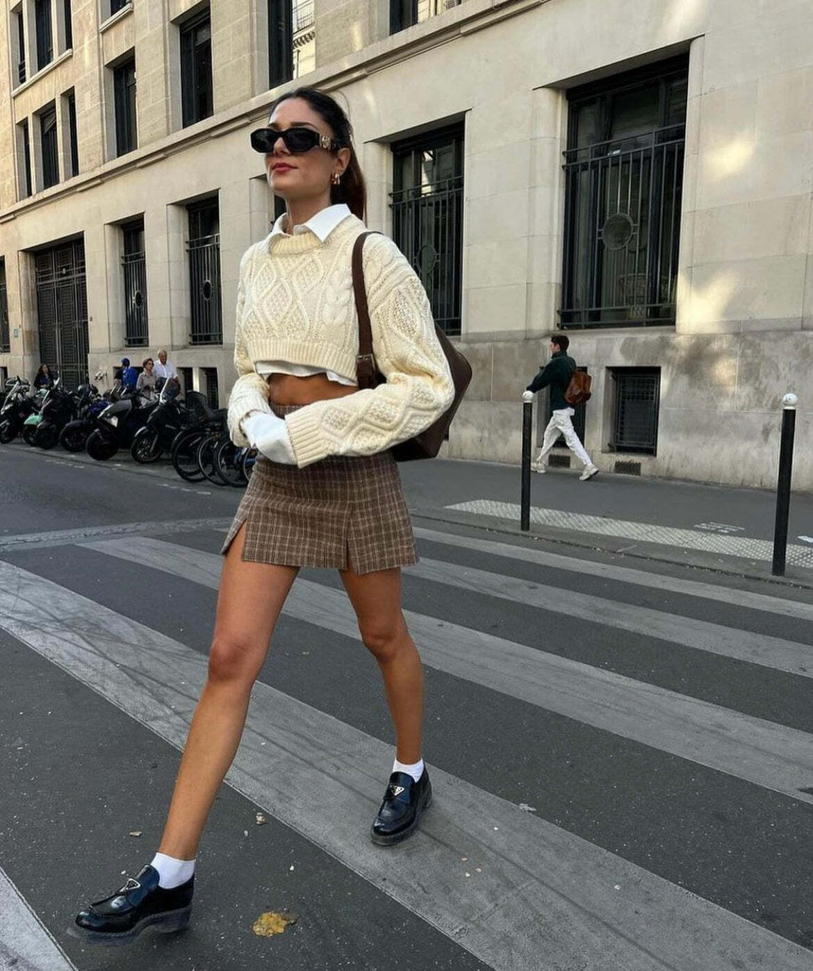 Leslie Cropped Sweater - Y2K Summer Grunge, 90S Retro, Pastel Goth, Y2K Club & Party Leslie Cropped Sweater - Y2K Summer Grunge, 90S Retro, Pastel Goth, Y2K Club & Party