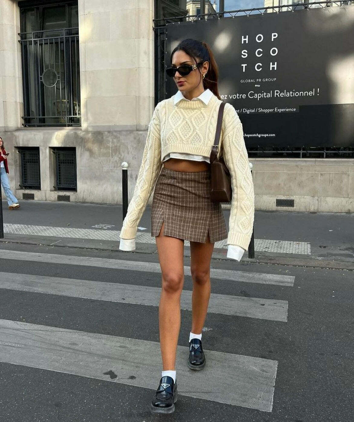 Leslie Cropped Sweater - Y2K Summer Grunge, 90S Retro, Pastel Goth, Y2K Club & Party Leslie Cropped Sweater - Y2K Summer Grunge, 90S Retro, Pastel Goth, Y2K Club & Party