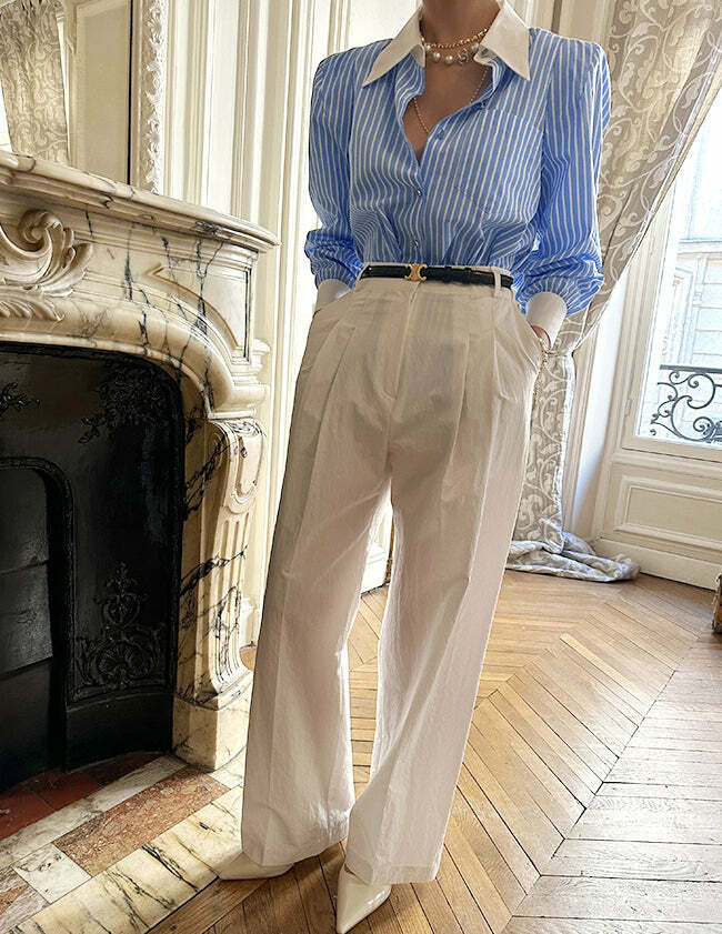 Liana Shirt - Y2K Summer Grunge Top, 90S Retro Fashion, Pastel Goth, Y2K Club & Party Out Liana Shirt - Y2K Summer Grunge Top, 90S Retro Fashion, Pastel Goth, Y2K Club & Party Out