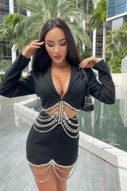 Lien Two Piece Set - Y2K Summer Outfits, 90S Fashion, Grunge, Retro Style, Y2K Club & Party