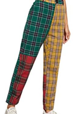 Lilah Plaid Pants - Y2K Summer Grunge Outfit, 90S Retro Style, Y2K Club & Party Fashion