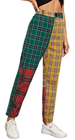 Lilah Plaid Pants - Y2K Summer Grunge Outfit, 90S Retro Style, Y2K Club & Party Fashion Lilah Plaid Pants - Y2K Summer Grunge Outfit, 90S Retro Style, Y2K Club & Party Fashion