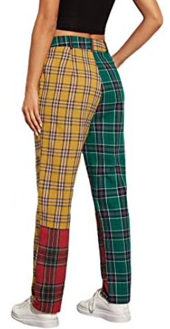 Lilah Plaid Pants - Y2K Summer Grunge Outfit, 90S Retro Style, Y2K Club & Party Fashion Lilah Plaid Pants - Y2K Summer Grunge Outfit, 90S Retro Style, Y2K Club & Party Fashion